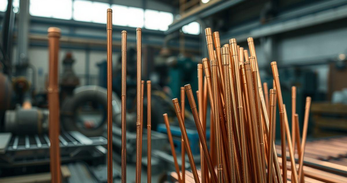 Tarugo de cobre: como escolher o ideal para suas necessidades industriais Tarugo de cobre: como escolher o ideal para suas necessidades industriais
