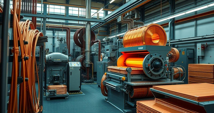 Descubra como funciona uma fábrica de cobre eletrolítico Descubra como funciona uma fábrica de cobre eletrolítico