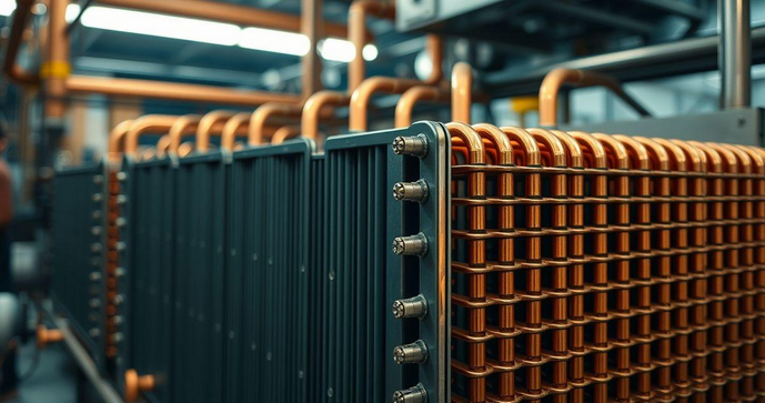Elementos refrigerados de cobre: Conheça suas Vantagens e Aplicações