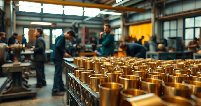Como a Indústria de Buchas de Bronze Impulsiona a Economia